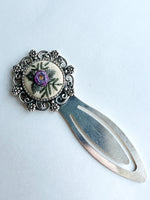 Vintage Style Embroidered Bookmark