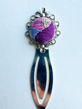 Vintage Style Embroidered Bookmark