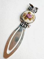 Vintage Style Embroidered Bookmark