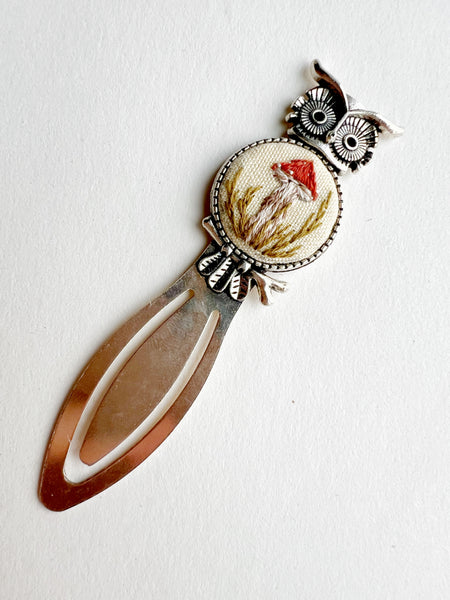 Vintage Style Embroidered Bookmark