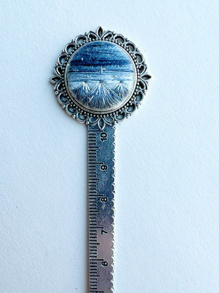 Vintage Style Embroidered Bookmark