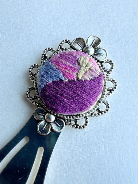 Vintage Style Embroidered Bookmark