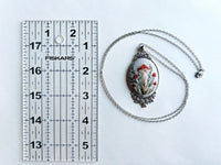 Hand Embroidered Pendant