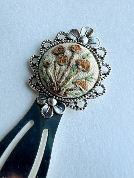 Vintage Style Embroidered Bookmark