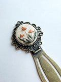 Vintage Style Embroidered Bookmark