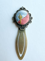 Vintage Style Embroidered Bookmark