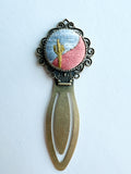 Vintage Style Embroidered Bookmark