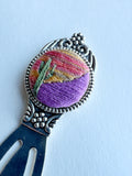 Vintage Style Embroidered Bookmark