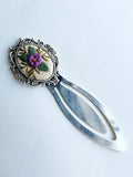 Vintage Style Embroidered Bookmark