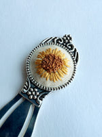 Vintage Style Embroidered Bookmark