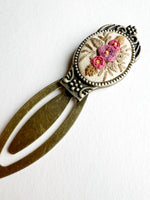 Vintage Style Embroidered Bookmark
