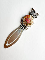 Vintage Style Embroidered Bookmark