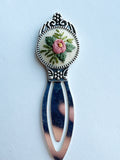Vintage Style Embroidered Bookmark
