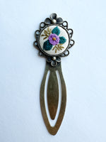 Vintage Style Embroidered Bookmark