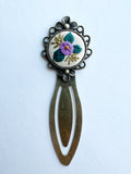 Vintage Style Embroidered Bookmark