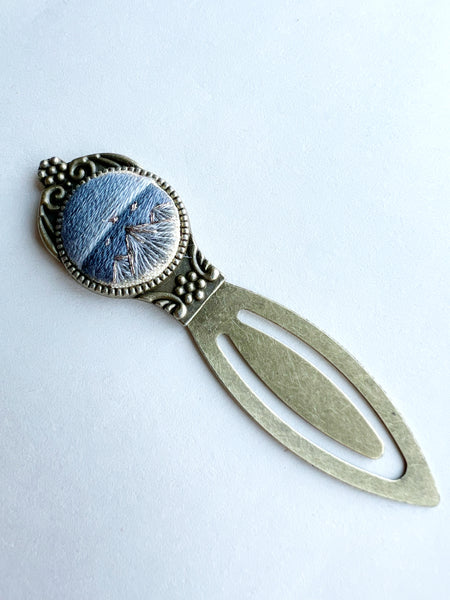 Vintage Style Embroidered Bookmark