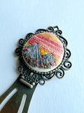 Vintage Style Embroidered Bookmark