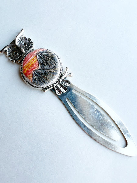 Vintage Style Embroidered Bookmark