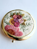 Hand Embroidered Pillbox