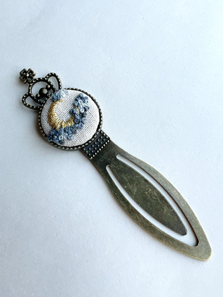 Vintage Style Embroidered Bookmark
