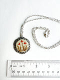 Hand Embroidered Pendant