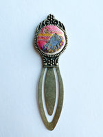 Vintage Style Embroidered Bookmark