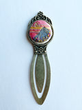 Vintage Style Embroidered Bookmark