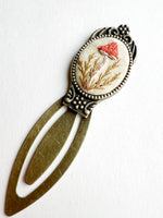 Vintage Style Embroidered Bookmark