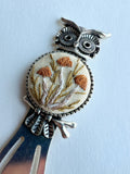 Vintage Style Embroidered Bookmark