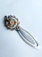 Vintage Style Embroidered Bookmark