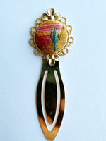 Vintage Style Embroidered Bookmark