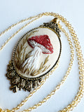 Hand Embroidered Pendant