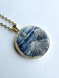 Hand Embroidered Pendant
