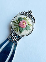 Vintage Style Embroidered Bookmark