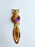 Vintage Style Embroidered Bookmark