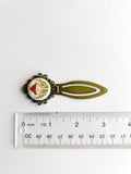 Vintage Style Embroidered Bookmark