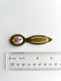 Vintage Style Embroidered Bookmark