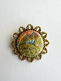 Hand Embroidered Pin