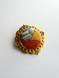 Hand Embroidered Pin
