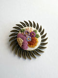 Hand Embroidered Pin