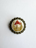 Hand Embroidered Pin
