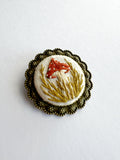 Hand Embroidered Pin