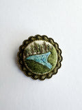 Hand Embroidered Pin