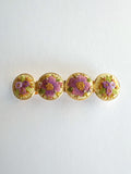 Hand Embroidered Barrette