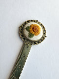 Vintage Style Embroidered Bookmark