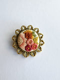 Hand Embroidered Pin