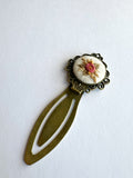 Vintage Style Embroidered Bookmark
