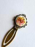 Vintage Style Embroidered Bookmark