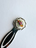 Vintage Style Embroidered Bookmark