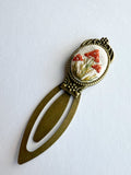 Vintage Style Embroidered Bookmark